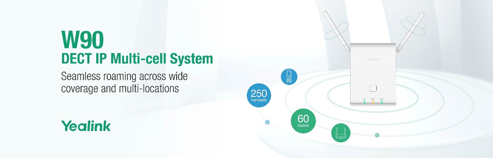 W90 DECT IP Phone